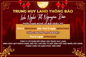 Trung Huy Land Thông Báo